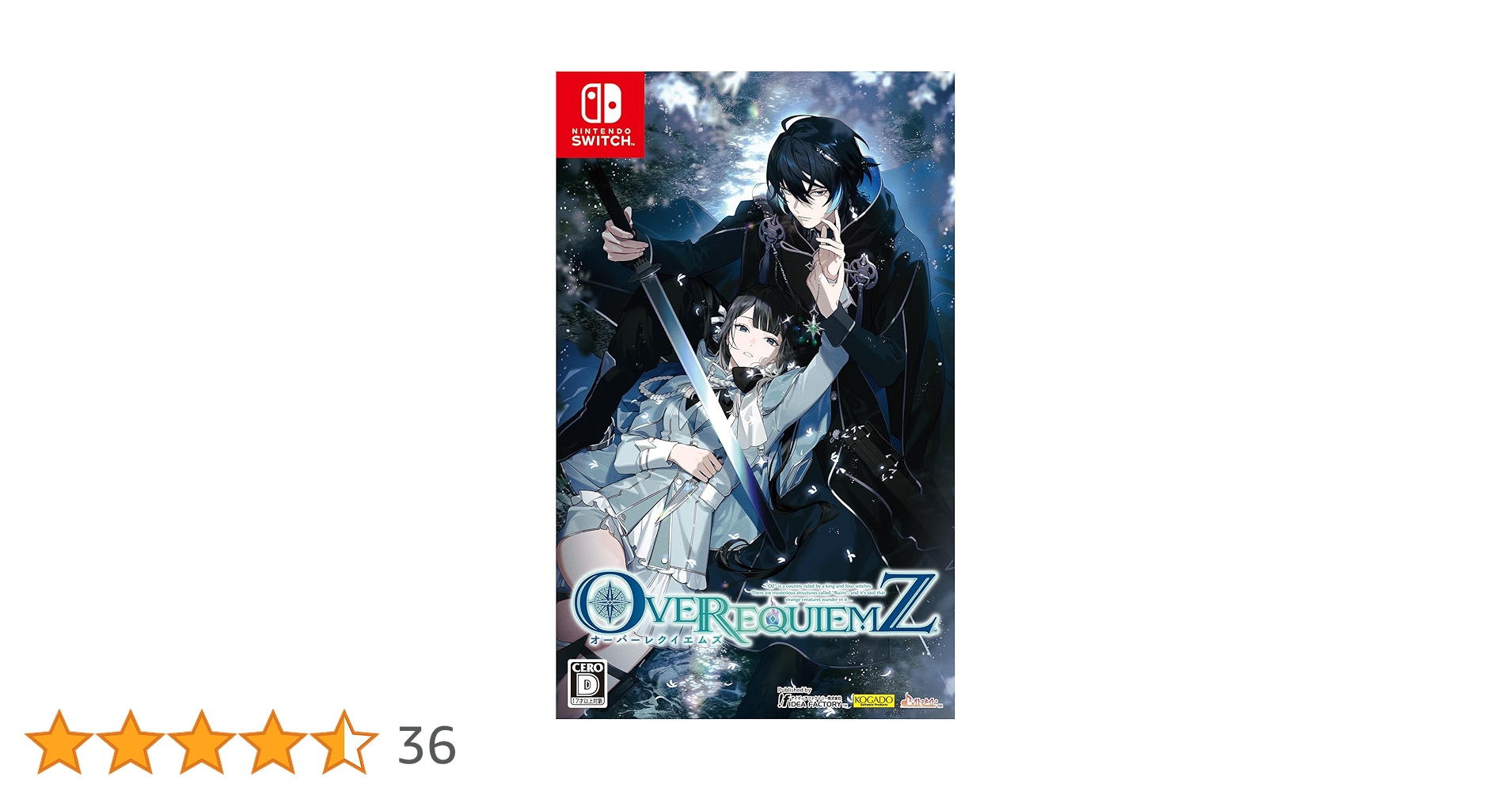 Switch】OVER REQUIEMZ : Amazon.com.au: Video Games